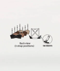 Body Wrappers Bandeau Padded Bra- 274 -Dance Costumes image 115