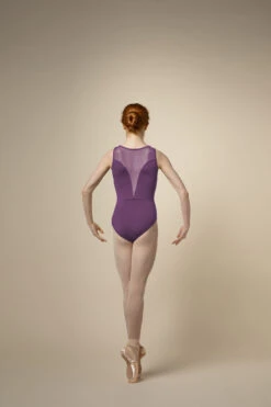 Mirella Boat Neck Mesh Tank Leo- M3092LM -Dance Costumes image 134