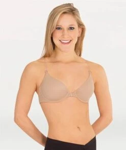Body Wrappers Underwire Clear Strap Bra- 297