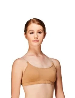 Mondor Adult Bra W/ Removable Cups And Adjustable Clear Straps- 11814