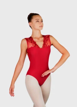 Ballet Rosa Emmeline V-Neck Open Back Leotard -Dance Costumes image 250