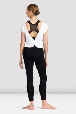 Bloch Fleur Boat Neck V Back Tee- Z3362 -Dance Costumes image 258