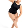Capezio V Back Pinch Tank Leotard- SE1009W 1 Capezio V Back Pinch Tank Leotard- SE1009W -Dance Costumes image 270