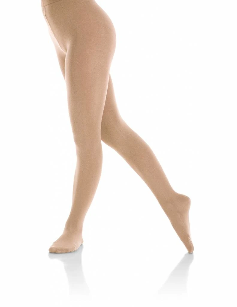 Mondor Naturals Footed Adult Skating Tights- 3371 3 Mondor Naturals Footed Adult Skating Tights- 3371