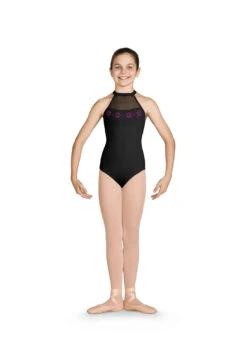 Bloch Laser Trim Open Back Leotard-CL3195