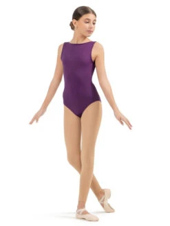 Capezio Child Studio V Back Pinch Tank Leo- SE1009C