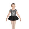 Mirella Scoop Neck Cap Sleeve Tutu Leotard- M1535C -Dance Costumes image 408