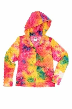 Limeapple Tie Dye Bubble Hoodie