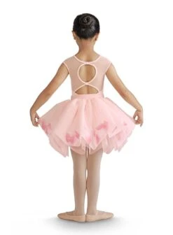 Mirella Bubble Tutu With Petals And Bow- MS120C -Dance Costumes image 438