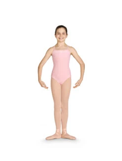 Bloch Laser Trim Cross Back Cami Leotard- CL3197