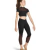 Bloch Contrast Piping 7/8 Legging- FP5235C -Dance Costumes image 456