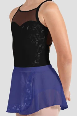 Bloch Fleur Child Embroidered Faux Wrap Skirt-CR4201 -Dance Costumes image 488