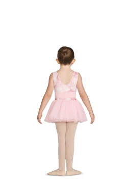 Mirella Printed Bodice Tank Leotard- M467C -Dance Costumes image 517