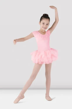 Bloch Girl’s Sequin Trim Heart Back Tutu Dress- CL8012 -Dance Costumes image 525