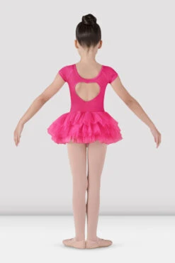 Bloch Girl’s Sequin Trim Heart Back Tutu Dress- CL8012 -Dance Costumes image 526
