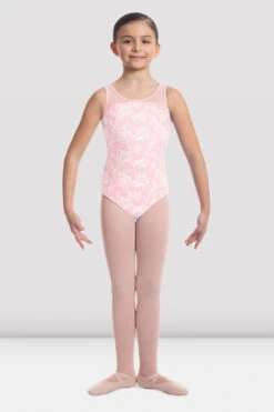 Mirella Jardin Scoop Neck Print Leo- M475C -Dance Costumes image 547