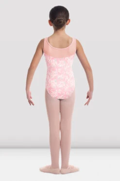 Mirella Jardin Scoop Neck Print Leo- M475C -Dance Costumes image 550