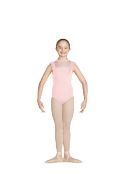 Mirella Child High Neck Open Back Leotard-M470C -Dance Costumes image 554