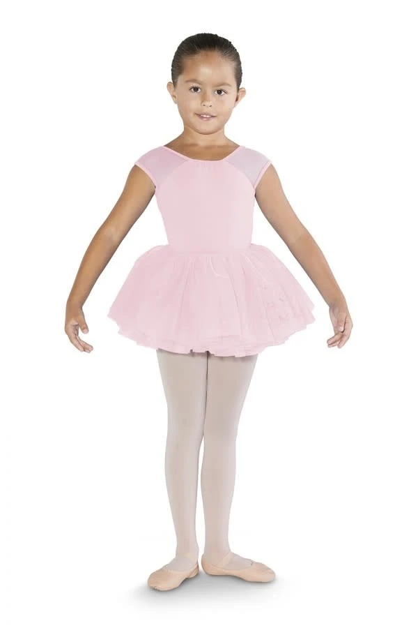 Bloch Petaluda Keyhole V-back Cap Sleeve Leotard 4 Bloch Petaluda Keyhole V-back Cap Sleeve Leotard - Image 2