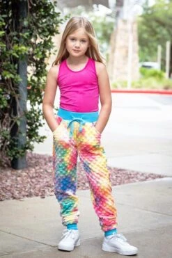 Limeapple Bubble Slim Leg Joggers -Dance Costumes image 572