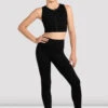 Bloch Fleur Child Zip Front Crop Top- CZ4245