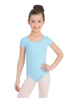 Capezio Child Short Sleeve Leotard- TB132C -Dance Costumes image 680
