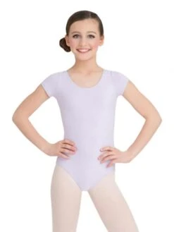 Capezio Child Short Sleeve Leotard- CC400C -Dance Costumes image 684
