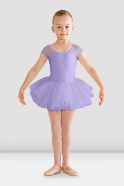 Bloch Cap Sleeve Mesh Tutu Dress- CL5562 9 Bloch Cap Sleeve Mesh Tutu Dress- CL5562 -Dance Costumes image 688