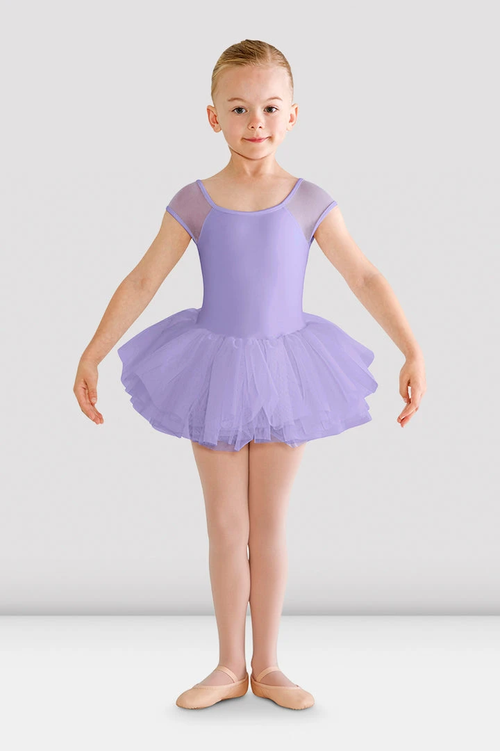 Bloch Cap Sleeve Mesh Tutu Dress- CL5562 6 Bloch Cap Sleeve Mesh Tutu Dress- CL5562 - Image 4