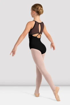 Bloch Fleur Child High Neck Leo- CL4237 -Dance Costumes image 698