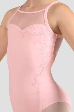 Bloch Fleur Child High Neck Leo- CL4237 -Dance Costumes image 704
