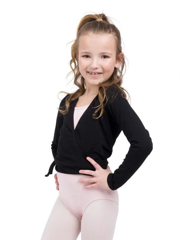 Capezio Classic Child Wrap Top- CC850C 4 Capezio Classic Child Wrap Top- CC850C - Image 2