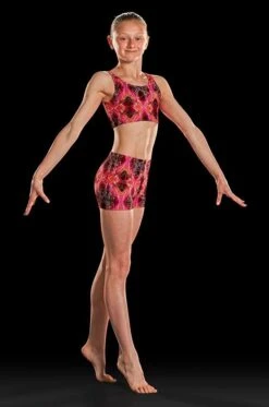 Leos Girls Printed Short VCO- GB164C