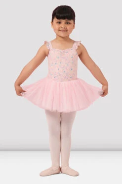 Mirella Ditsy Print Wide Strap Tutu Leo- M1240C -Dance Costumes image 724