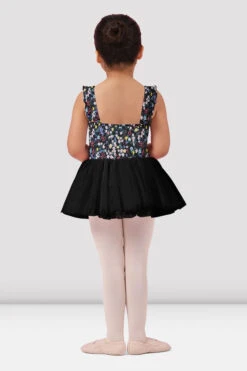 Mirella Ditsy Print Wide Strap Tutu Leo- M1240C -Dance Costumes image 725