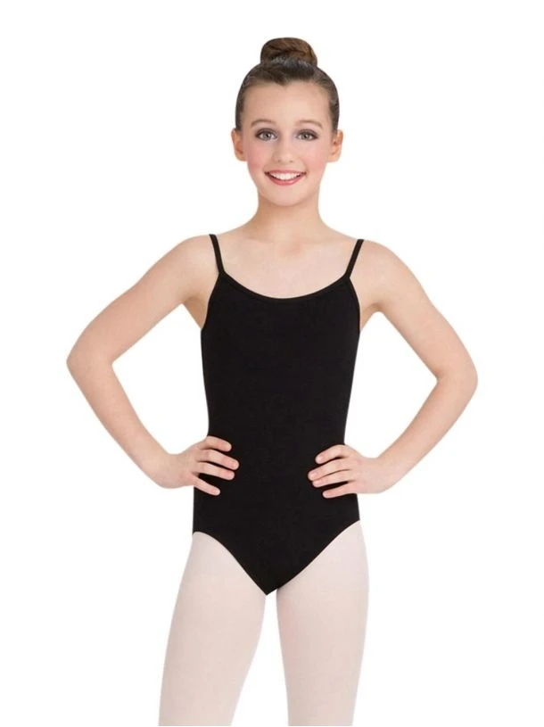 Capezio Child Cami Leotard With Adjustable Straps- CC100C 3 Capezio Child Cami Leotard With Adjustable Straps- CC100C