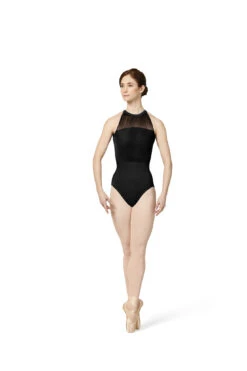 Mirella Tween High Neck Open Back Leotard- M8026TM -Dance Costumes image 755
