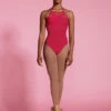 Bloch Mesh Paneled Halter Leotard- M2179LM -Dance Costumes image 76
