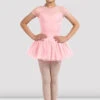 Bloch Fleur High Neck Cap Sleeve Tutu Dress- CL4232 -Dance Costumes image 766