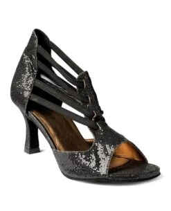 So Danca Ballroom Shoe 2.5” Heel Black Sparkle