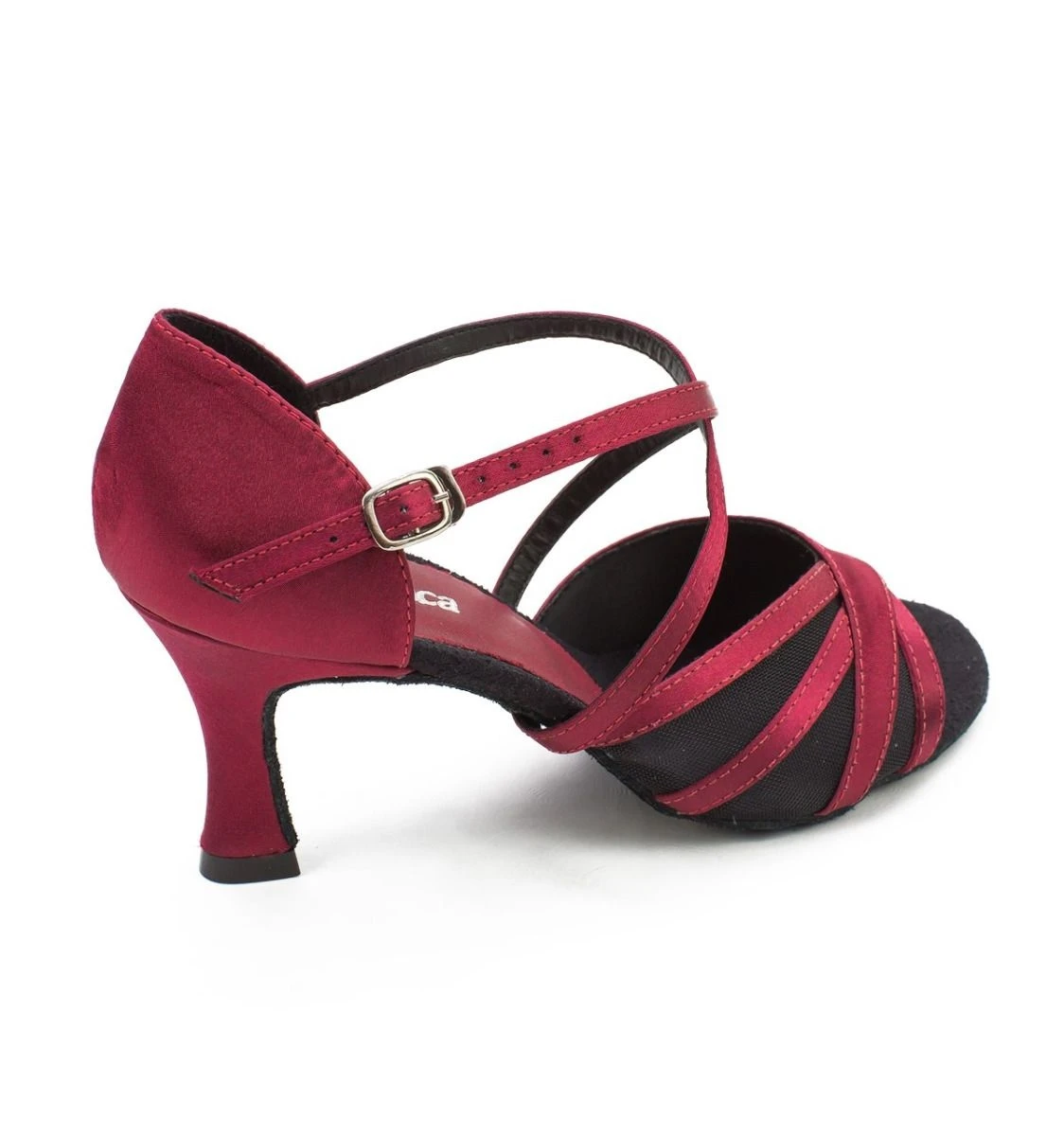 So Danca 2.5" Heel Ballroom Shoe With Mesh Straps On Toe- BL162 4 So Danca 2.5" Heel Ballroom Shoe With Mesh Straps On Toe- BL162 - Image 2